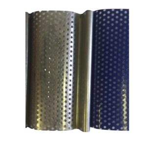 Perforated slat